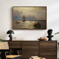 From the Inlet of Oslo, 1874 - Floater Framed Canvas Print