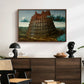 The Tower of Babel, c. 1568 - Floater Framed Canvas Print
