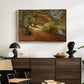 A Wooded Path in Autumn, 1902 - Floater Framed Canvas Print