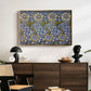Kennet - Indigo/Gold, 1883 - Floater Framed Canvas Print
