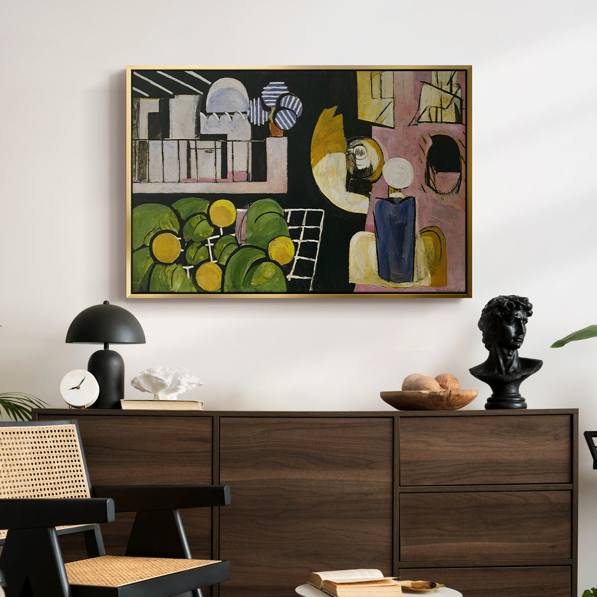 The Moroccans, c. 1915-1916 - Floater Framed Canvas Print