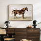 A Cart-Horse - Floater Framed Canvas Print
