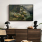 Eagles and Dying Stag on a Lakeshore, 1836 - Floater Framed Canvas Print
