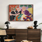 The Conversation, 1938 - Floater Framed Canvas Print