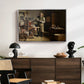 The Plate Printer, 1875 - Floater Framed Canvas Print