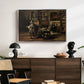 The Studio of Ferdinand De Braekeleer I, Father of the Painter, c. 1873-1885 - Floater Framed Canvas Print