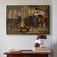 The Flight of Madeline and Porphyro, 1848 - Floater Framed Canvas Print