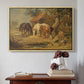 The Midday Meal, 1835 - Floater Framed Canvas Print