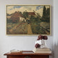 Garden of a Florist (The Flower Garden), 1864 - Floater Framed Canvas Print