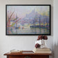 The Port of Marseille, 1905 - Floater Framed Canvas Print
