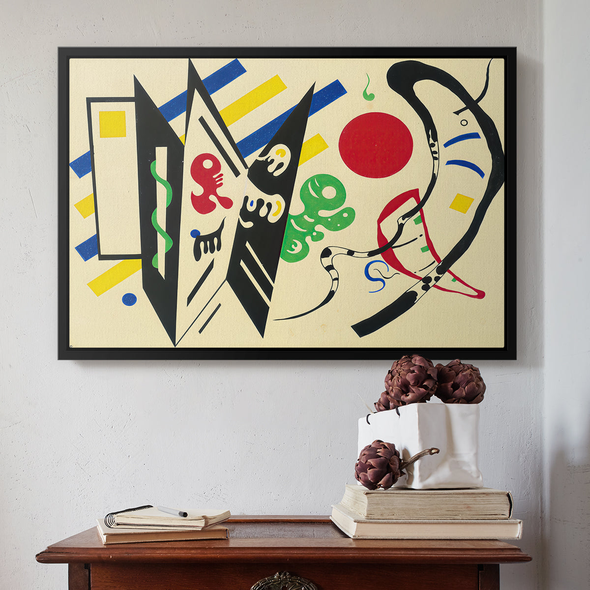 Reciprocity (Réciproque), 1935 - Floater Framed Canvas Print