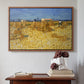 Wheat Field with Sheaves (Harvest in Provence), 1888 - Floater Framed Canvas Print