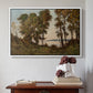 The Banks of the Allier, 1894 - Floater Framed Canvas Print