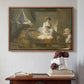 The Visit to the Nursery, c. 1775 - Floater Framed Canvas Print