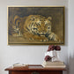 Study of a Tiger for Circe, 1885 - Floater Framed Canvas Print