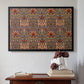 Snakeshead - Red/Cumin, c. 1876 - Floater Framed Canvas Print