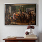 An Auction Scene, 1835 - Floater Framed Canvas Print