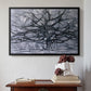 The Gray Tree, 1911 - Floater Framed Canvas Print