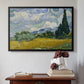 Wheat Field with Cypresses, 1889 - Floater Framed Canvas Print