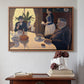 The Dining Room (Breakfast), 1886-1887 - Floater Framed Canvas Print