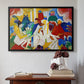 Oriental, 1909 - Floater Framed Canvas Print