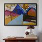 Kochel Straight Street, 1909 - Floater Framed Canvas Print