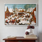 Massacre of the Innocents, c. 1565-1567 - Floater Framed Canvas Print