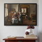 Grandmother's Feast, 1873 - Floater Framed Canvas Print