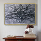 The Gray Tree, 1911 - Floater Framed Canvas Print