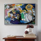 All Saints Day I, 1911 - Floater Framed Canvas Print