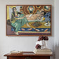 Odalisques Playing Checkers (Odalisques jouant aux dames), 1928 - Floater Framed Canvas Print