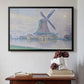 Mill of Edam (Moulin d'Edam), 1896 - Floater Framed Canvas Print