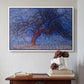 The Red Tree, 1909 - Floater Framed Canvas Print