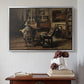 The Studio of Ferdinand De Braekeleer I, Father of the Painter, c. 1873-1885 - Floater Framed Canvas Print