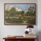 The Painter's Garden at Saint-Privé, 1886 - Floater Framed Canvas Print