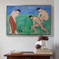Game of Bowls, 1908 - Floater Framed Canvas Print
