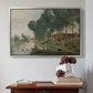 Landscape at Arleux-du-Nord, c. 1871-1874 - Floater Framed Canvas Print