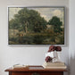 Forest of Fontainebleau, 1846 - Floater Framed Canvas Print
