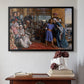 The Finding of the Saviour in the Temple, 1854-1860 - Floater Framed Canvas Print