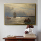 From the Inlet of Oslo, 1874 - Floater Framed Canvas Print