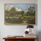 The Painter's Garden at Saint-Privé, 1886 - Floater Framed Canvas Print
