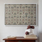 Long Cushion Cover (Printed Textile), c. 1600 - Floater Framed Canvas Print