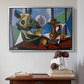 Still Life with Bull's Skull, 1939 - Floater Framed Canvas Print