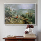 Landscape with the Fall of Icarus, c. 1560 - Floater Framed Canvas Print