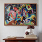 Improvisation. Deluge, 1913 - Floater Framed Canvas Print