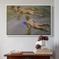 Boys on the Beach, 1910 - Floater Framed Canvas Print
