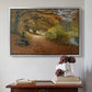 A Wooded Path in Autumn, 1902 - Floater Framed Canvas Print