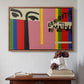 Design for Cover of Exhibition Catalogue, 1951 - Floater Framed Canvas Print