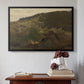 Landscape from Ebersteinburg in Baden, 1876 - Floater Framed Canvas Print