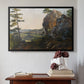 Landscape with the Balbersteine near Miesenbach, 1839 - Floater Framed Canvas Print